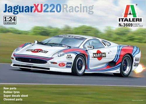 Jaguar XJ 220 Race Car - 1/24 Scale (Italeri 3669)