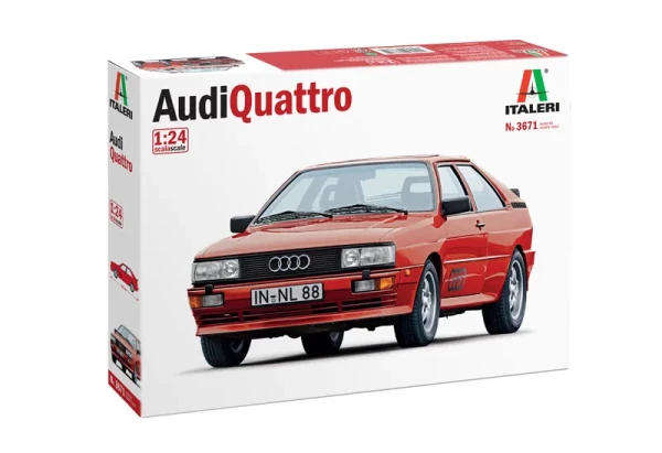 Audi Quatro - 1/24 Scale (Italeri 3671)