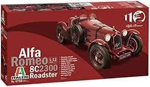 Alfa Romeo 8C/2300 (1931-33) - 110th Anniversary- 1/12 Scale  (Italeri 4708)