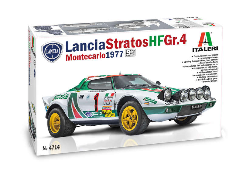 Lancia Strato HF Gr.4 - 1/12 Scale (Italeri 4714)