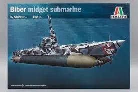 Biber Midget Submarine - 1/35 Scale (Italeri 5609)