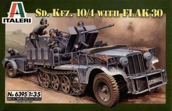 Sd.Kfz. 10/4 with Flak 30