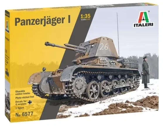 Panzerjaeger I with Photo-etched Parts - 1/35 Scale (Italeri 6577)