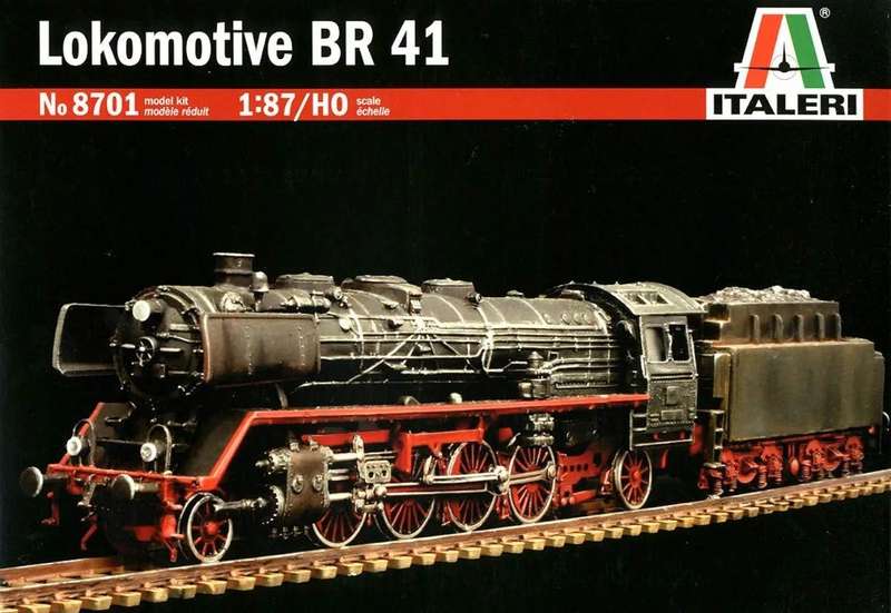 Lokomotive BR 41 1/87 Scale Italeri 8701