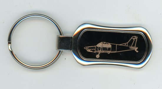 Atlas C-4M Kudu Metal Key Ring (KR4M)