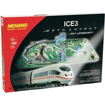 ICE 3 Train Set with Layout - H0 Scale (T737)(Mehano)