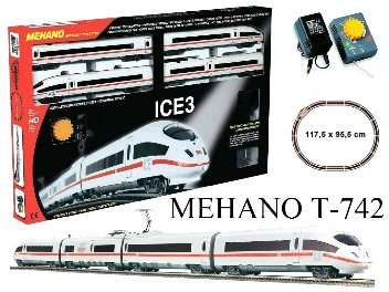 ICE3 Train Set - H0 Gauge (T742)(Mehano)