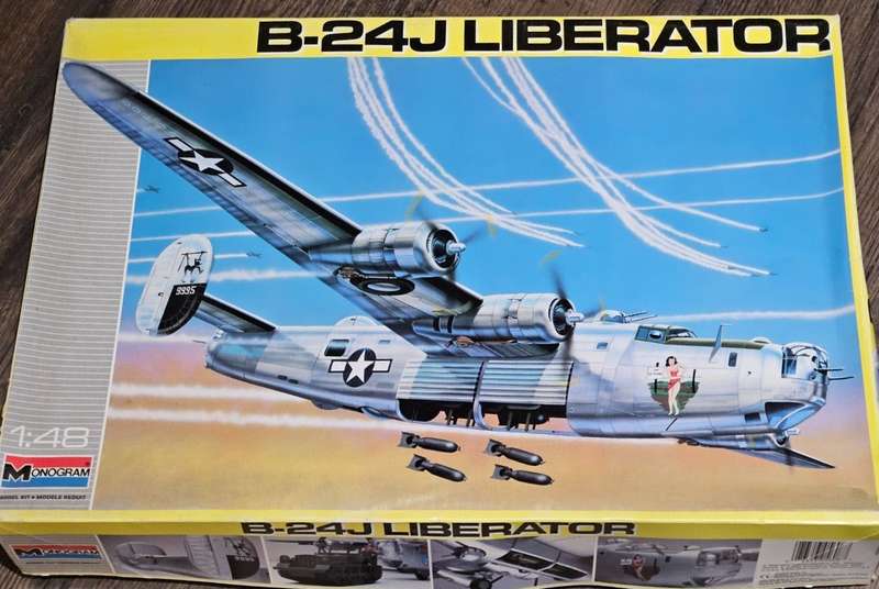 B-24J Liberator - 1/48 Scale (Monogram 5608)