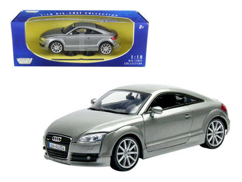 Audi Tt Coupe Silver 2007 - 1/18  (Motormax MOT73177)