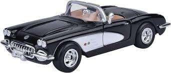 Chev Corvette Black 1959 - 1/24  (Motormax MOT73216)