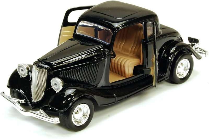Ford Coupe Hardtop Black 1934  - 1/24  (Motormax MOT73217)