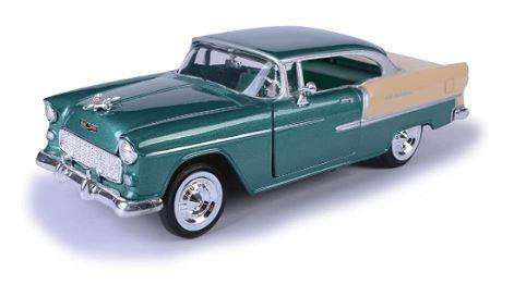 Chevy Bel Air Green 1955  - 1/24  (Motormax MOT73229)