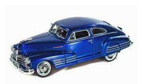 Chevy Aerosedan Fleetline Blue 1948  - 1/24  (Motormax MOT73266)