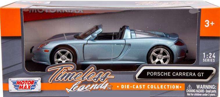 Porsche Carrera GT Silver - 1/24  (Motormax MOT73305)