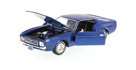 Ford Mustang Sportsroof Met Blue 1971 - 1/24  (Motormax MOT73327)