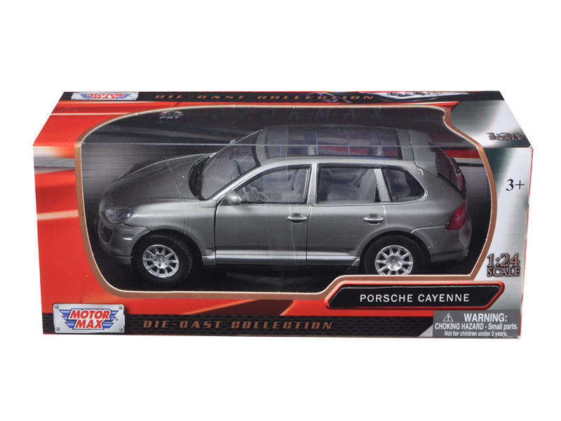 Porsche Cayenne Meteor Grey 2008 - 1/24  (Motormax MOT73344)