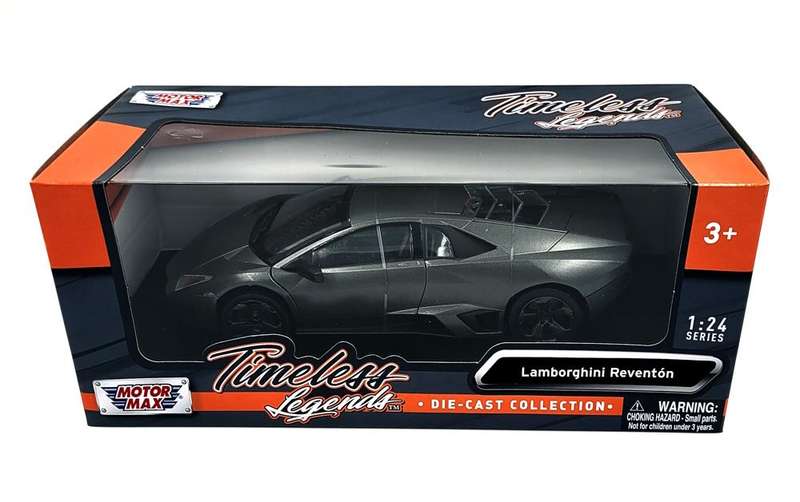 Lamborghini Reventon Matt Grey - 1/24  (Motormax MOT73364)