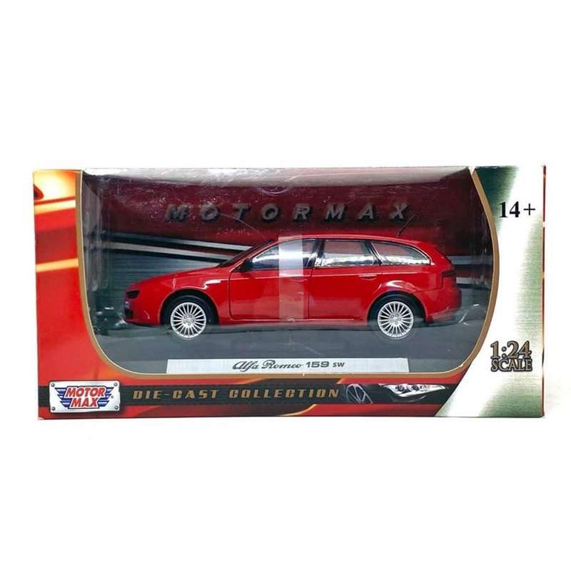 Alfa Romeo 159 SW Red - 1/24  (Motormax MOT73372R)