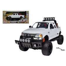 Ford F-150 Xlt Flareside Supercab Off Road White 2001 - 1/24  (Motormax MOT79132)