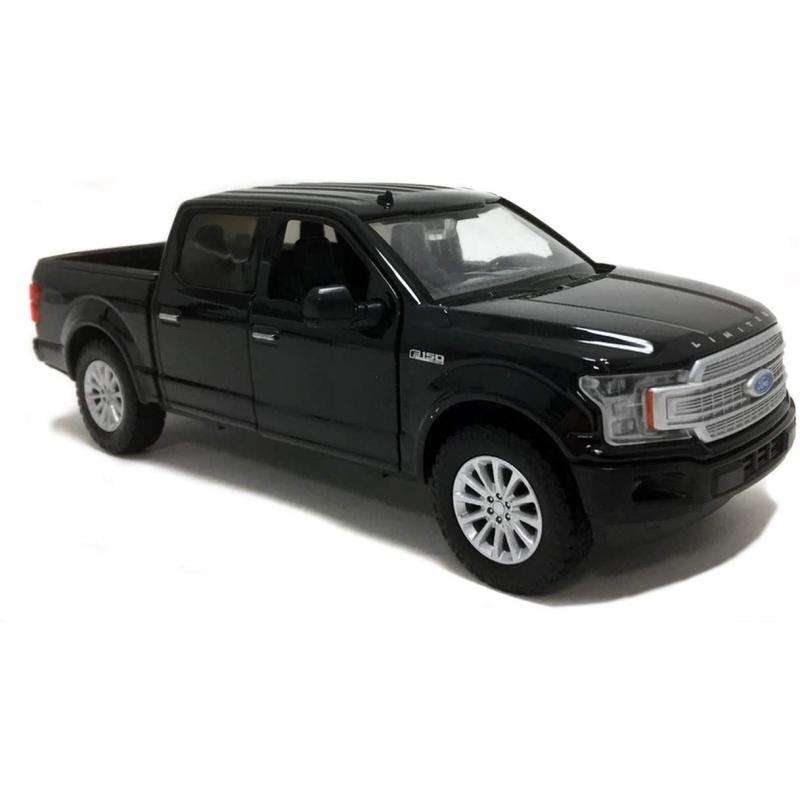 Ford F-150 Limited Crew Cab  Black 2019 - 1/27 Scale  (Motormax MOT79364)