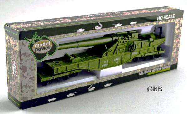 US Army Big Cannon Car 1/87 Scale Model Power 99163