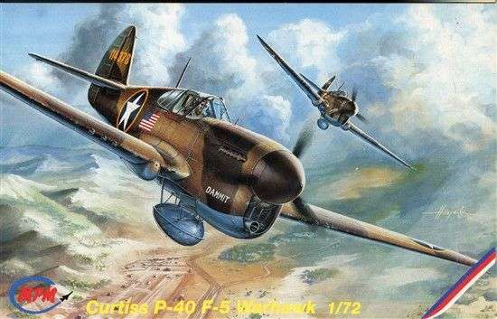 Curtiss P-40 F-5 Warhawk - 1/72 Scale (MPM72068)(MPM)