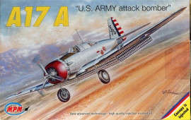 A-17A Attack Bomber - 1/72 Scale (MPM 72521)