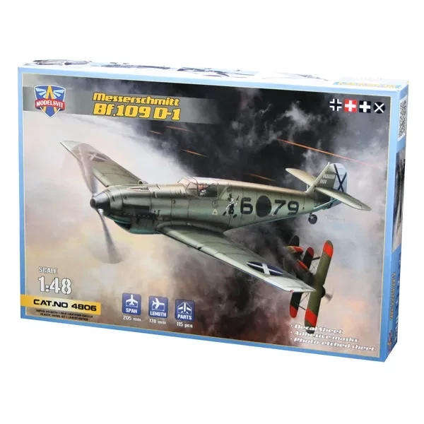 Messerschmitt Bf109D-1 - 1/48 Scale (Modelsvit 4806)