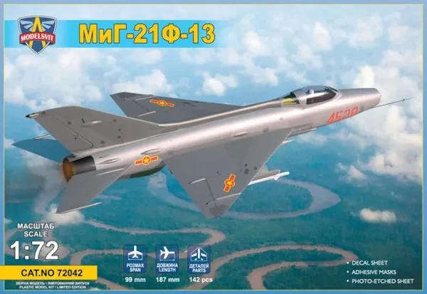 MiG-21F-13 - 1/72 Scale (Modelsvit MNSVIT72042)