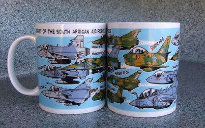 Aircraft of the SAAF - Fighters Coffee Mug (Mug500)