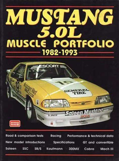 Mustang 5.0L Muscle Portfolio 1982-1993 (1855204754)(9781855204751)