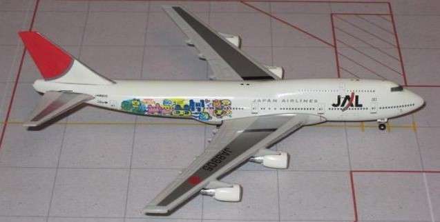 Boeing 747-446D JAL Japan Airlines - 1/500 Scale (Net Models)(NM0061)(TAS001120)