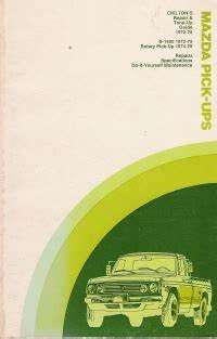 Mazda Pick Ups - B-1600 1972-75, Rotary Pick-Up 1974-75 (6273)