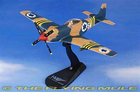 P-51D Mustang Israeli Air Force - 1/48 Scale (HA7709)(Hobby Master)