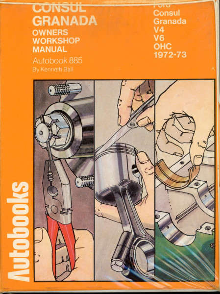 Ford Consul Grenada Owner's Workshop Manual (OWM885)