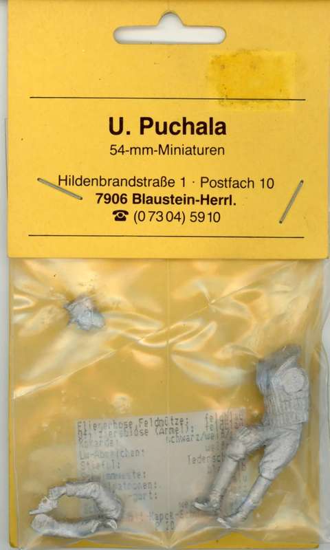 Major mit Kapok-Schwimmweste - 54mm ( U. Puchala)(P20)(AN1021)