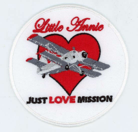Little Annie An-2 Just Love Mission Cloth Patches (PA4)  patches