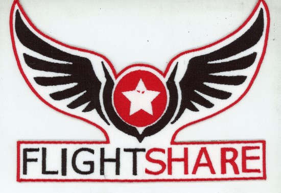 Flight Share Cloth Wings Patches (PA909)