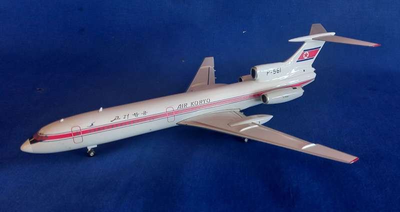 Tupolev Tu-154B2 Air Koryo - 1/200 Scale (Phoenix Models)(PH20057)(TAS6138)