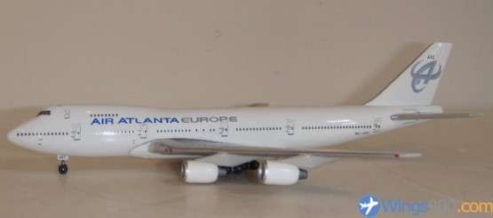 Boeing 747-267B Air Atlanta Europe - 1/400 Scale (Phoenix Models)(PH4ABD042)(TAS002758)