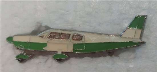 Piper Cherokee Six (Green) (PIN34)(TAS Pins)