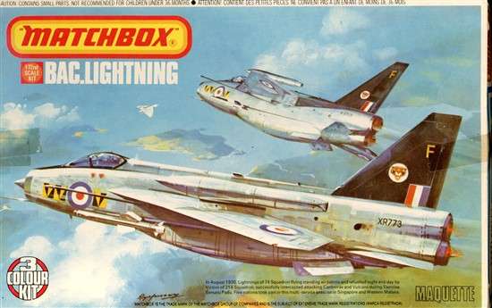 Lightning F6.F2A - 1/72 Scale (Matchbox)(PK-114)