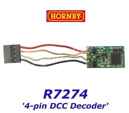 4 Pin Decoder - H/0 Scale (Hornby R7274)