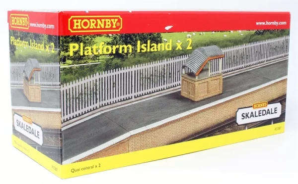 Platform Island X 2 - HO (Hornby R7287)