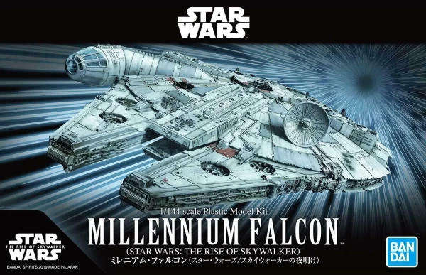 Millennium Falcon "The Last Jedi" (Bandai) - 1/144 Scale (Revell 01211)