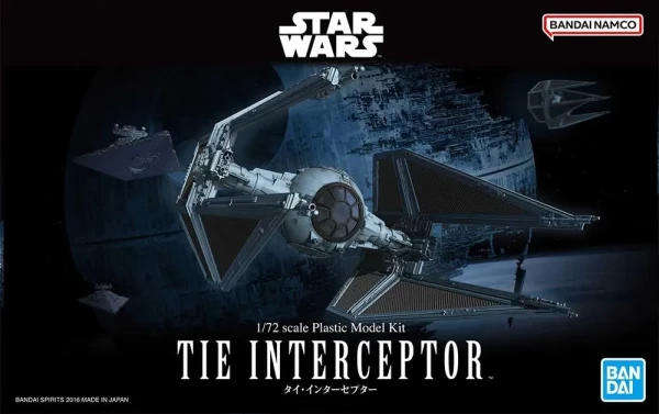 Tie-Interceptor (Bandai) - 1/72 Scale (Revell 01212)