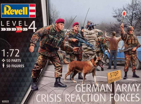 German Rapid Reaction Forces - 1/72 Scale (Revell 02522)