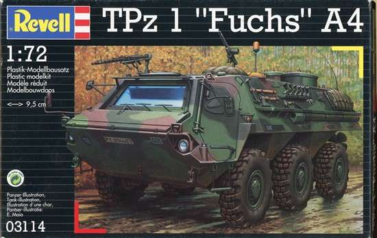 TPz 1 "Fuchs" A4 - 1/72 Scale (Revell)(REV03114)