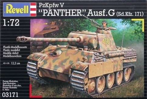 PzKpfw V Panther Ausf.G - 1/72 Scale (Revell 03171)