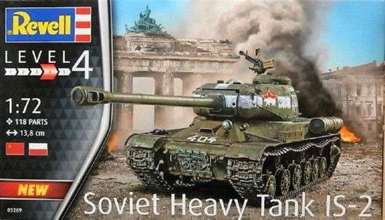 Soviet Heavy Tank IS-2 - 1/72 Scale (Revell 03269)